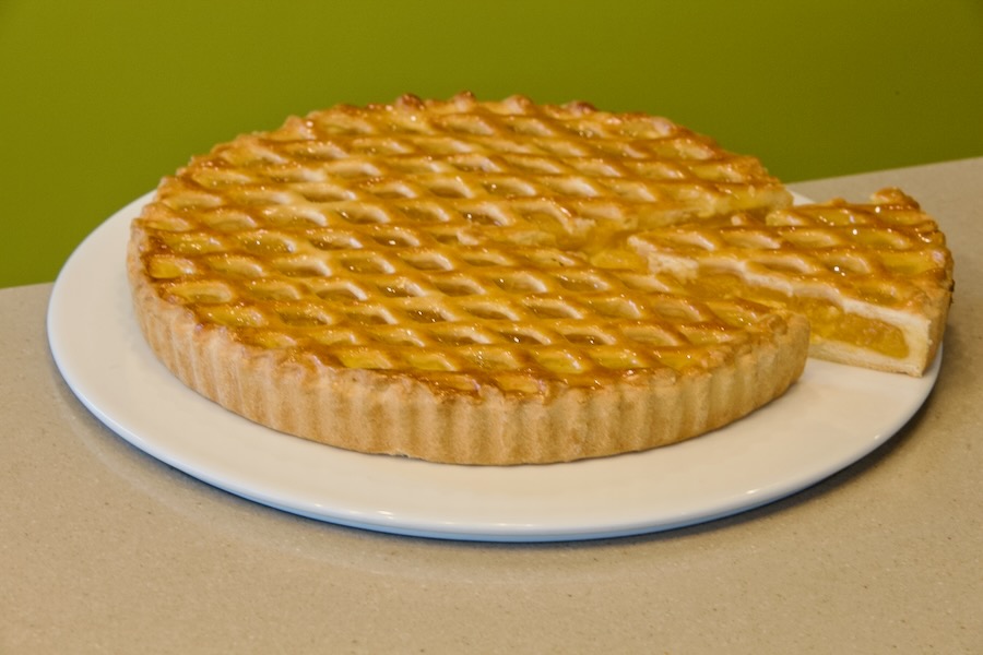 Abrikozentaart (€21)