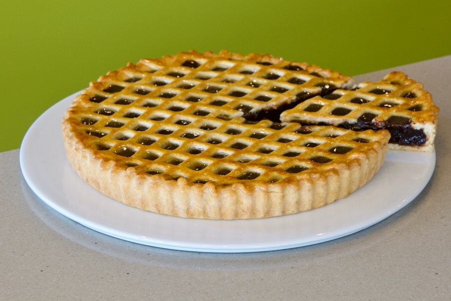 Pruimentaart (€21)