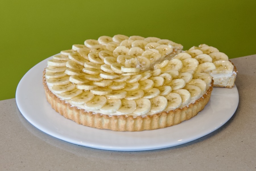 Bananentaart (€25)