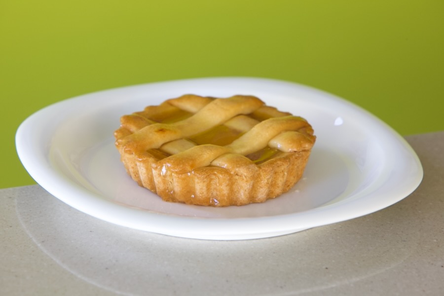 Tarteletje abrikozen (€3,50)
