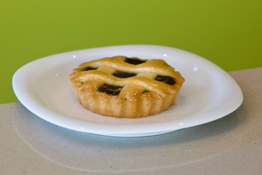 Tarteletje pruimen (€3,50)